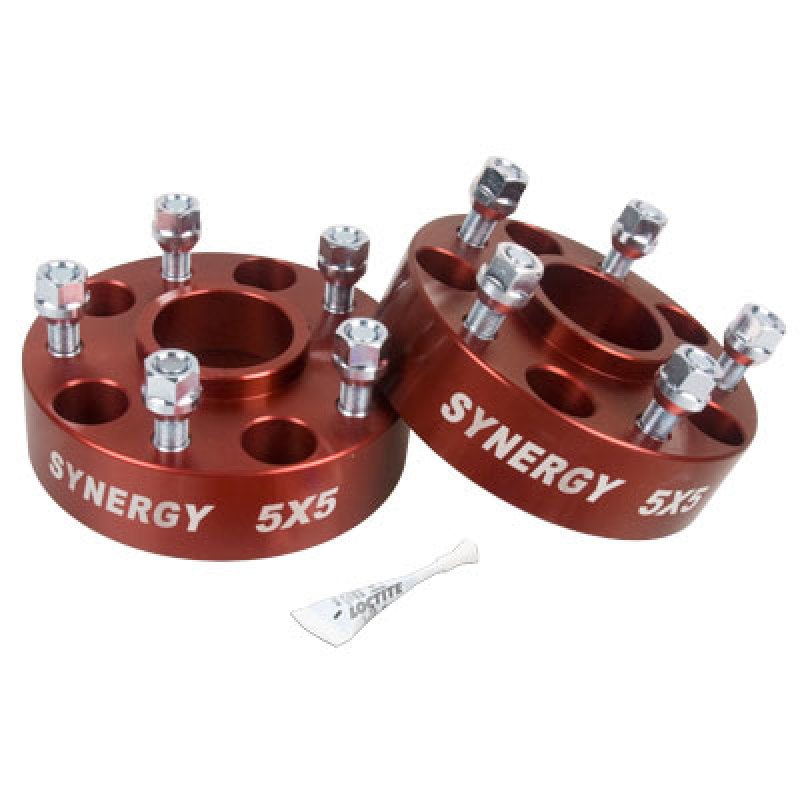 Synergy Jeep Hub Centric Wheel Spacers 5×5-1.50in Width 1/2-20 UNF Stud Size