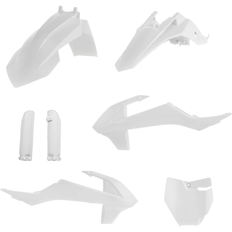 Acerbis Full Plastic Kit – White 20 2726556811