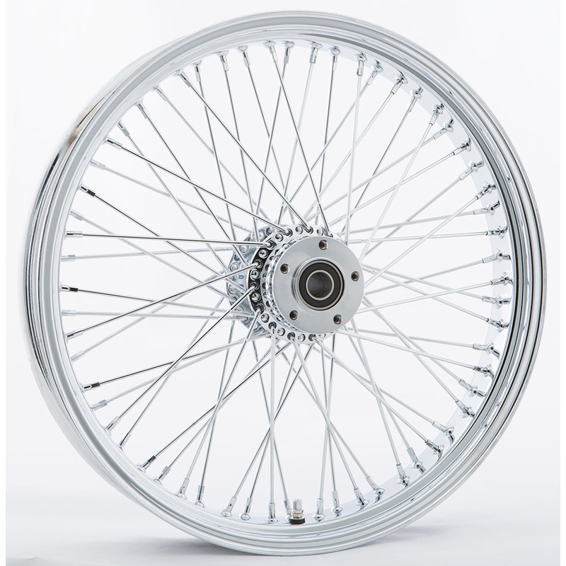 HardDrive 576-04183 Fr 60-Spk Dd Chrome 21×3.5 Flt-Hub 1″ Axl 00 Ltr