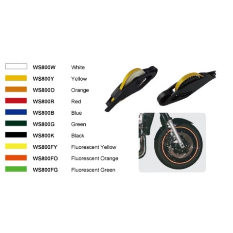 Keiti WS 800 Wheel Stripe – Florescent – Green WS800FG