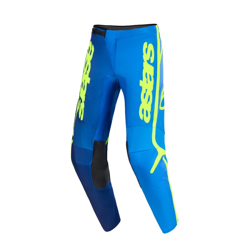 ALPINESTARS 2026 FLUID APEX PANTS – BLUE YELLOW FLUO 28