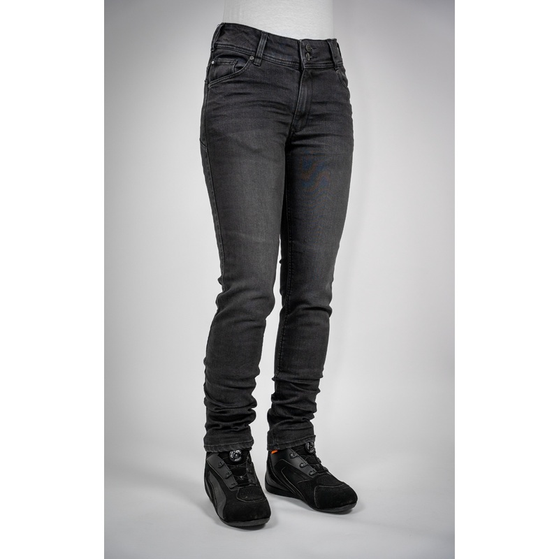 BULL-IT LADIES RAVEN SLIM JEANS REGULAR LEG – BLACK 6