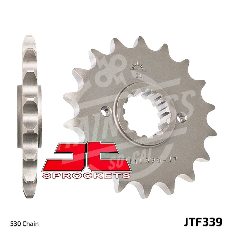 JT Sprockets 530 Front Sprocket Steel Natural JTF339 16