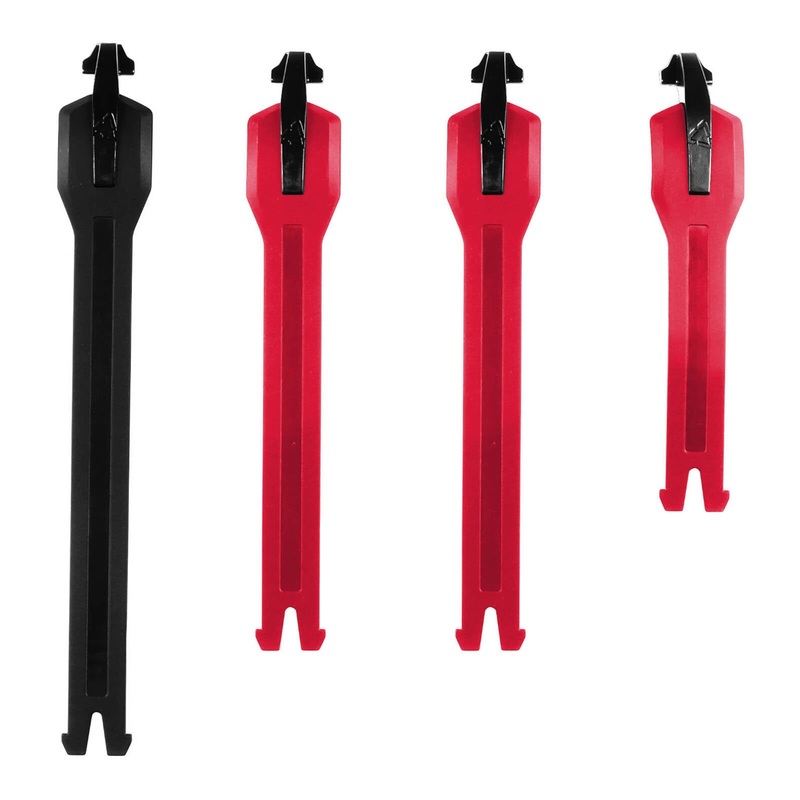 Leatt Strap Kit 4.5 Black 1 + Red 3 – 3 Pieces
