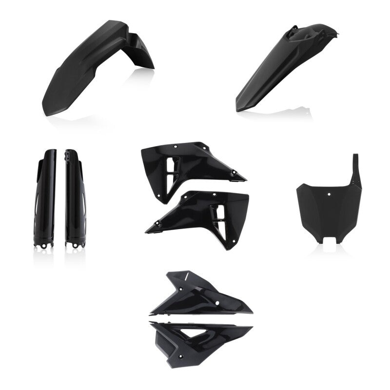 Acerbis 2025 Honda CRF250R/ CRF450R Full Plastic Kit – Black