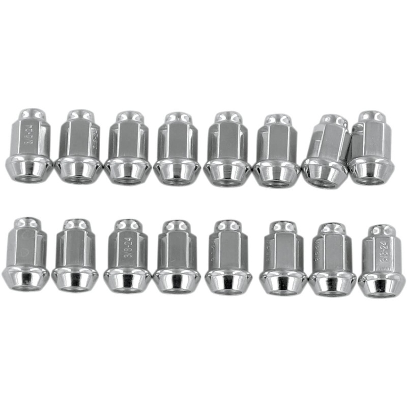 ITP Lug Nuts – 3/8in.-24, 60 deg. Tapered, 14mm Head ALUG13BX
