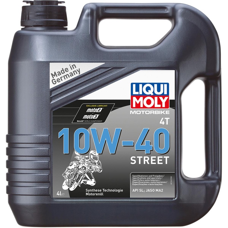 Liqui Moly 4T Synthetic Street Motor Oil – 10W-40 – 20L 20302