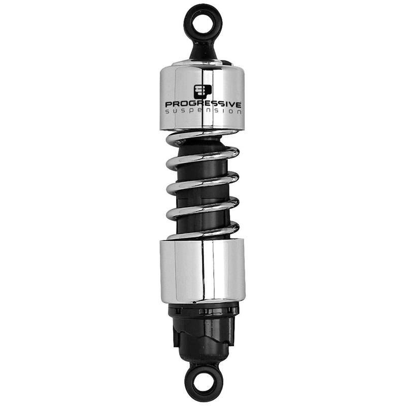 Progressive Suspension 412 Series Standard 13in. Shocks – Chrome 412-4212C