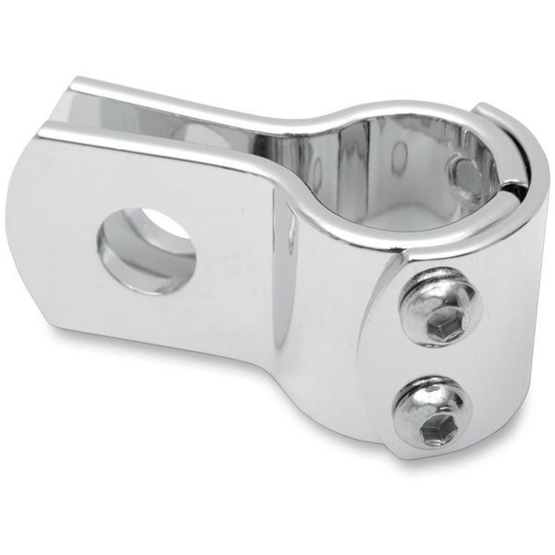 Drag Specialties Three-Piece Frame Clamp – 1.5in. – Chrome 77-6020