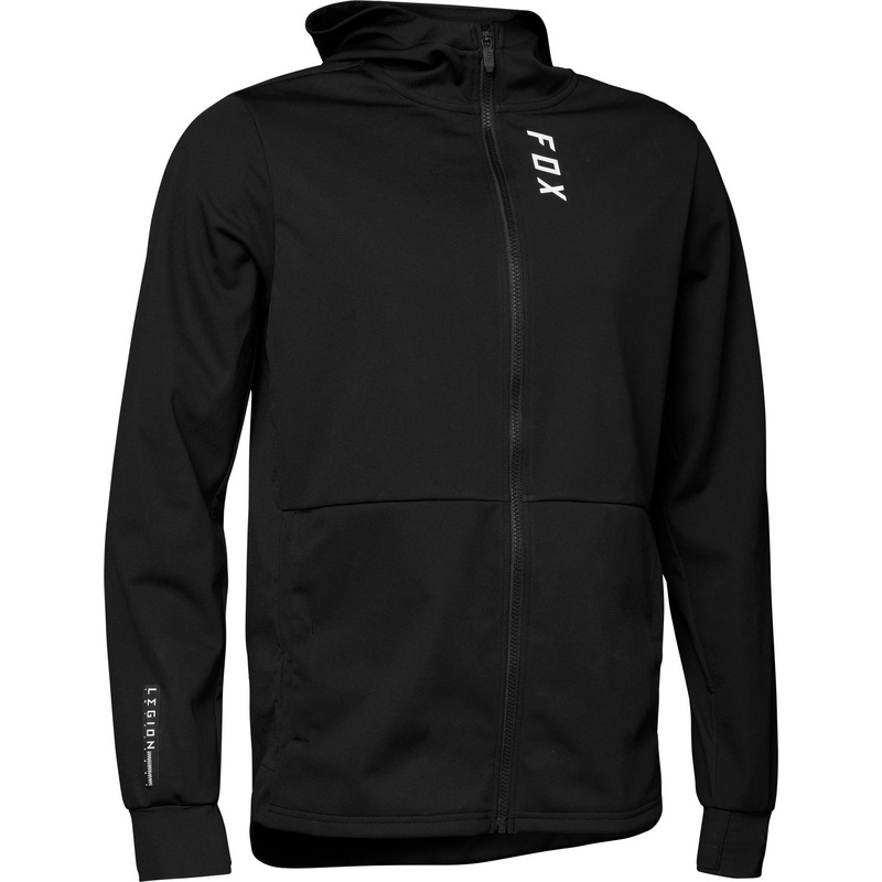 FOX  LEGION DEFEND DRIVE WINDBLOCK ZIP – BLACK S