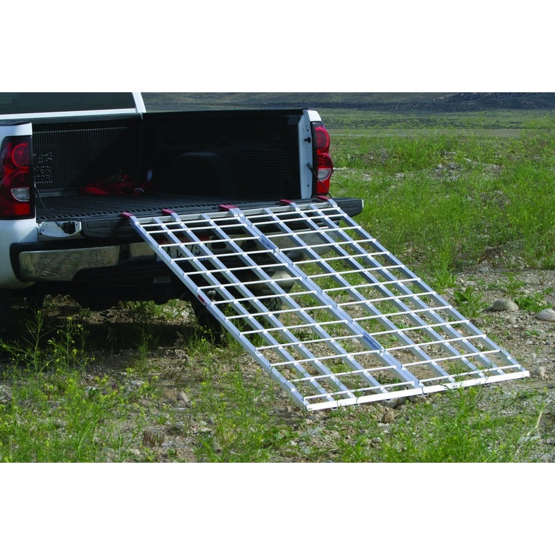 Open Trail Aluminum Bi-Fold ATV/UTV Ramp – 70in. x 48in. AR01XW48