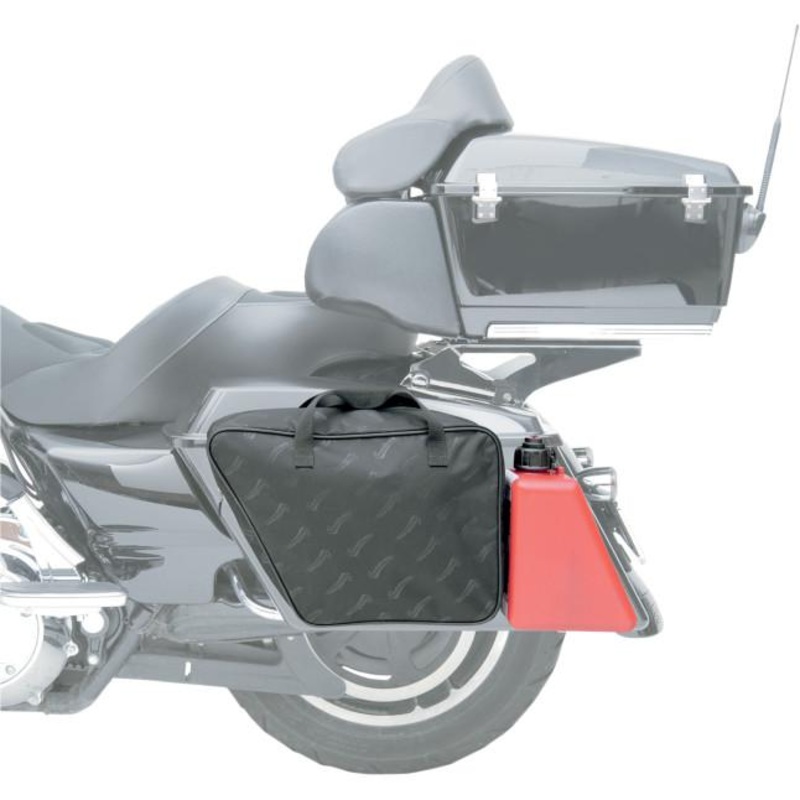 Saddlemen Saddlebag Liner for FLHT-Style Hard Saddlebag – Use with Reda Gas Can 3501-0714