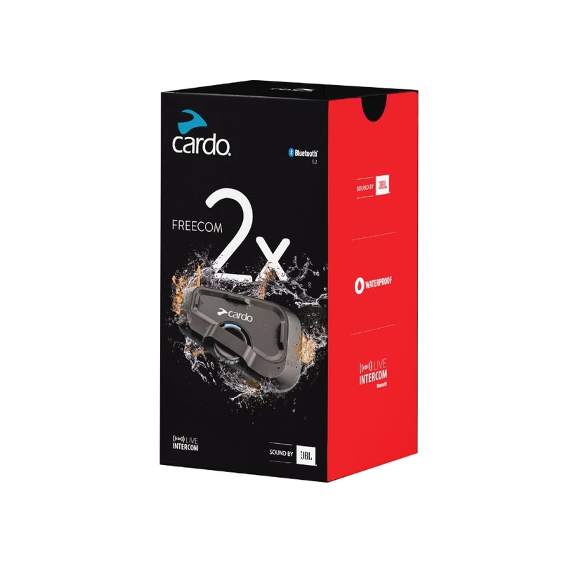 Cardo Freecom 2X Bluetooth Communication – Single FRC2X003
