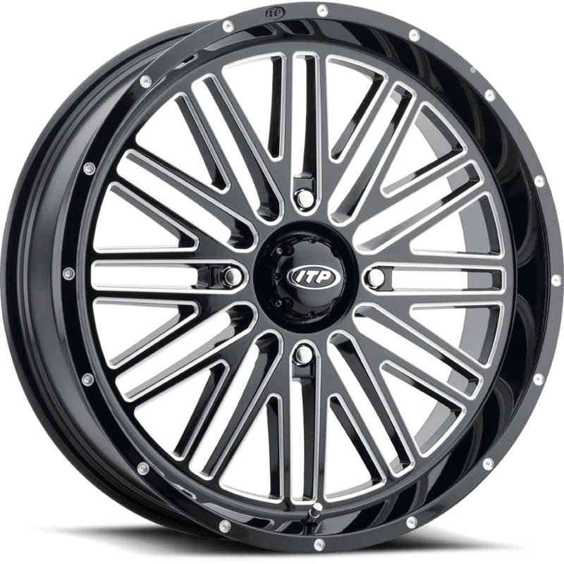 ITP 57-20113 Momentum Wheel Blk/Mac 20×6.5 4/156 4+2.5 (+10mm)