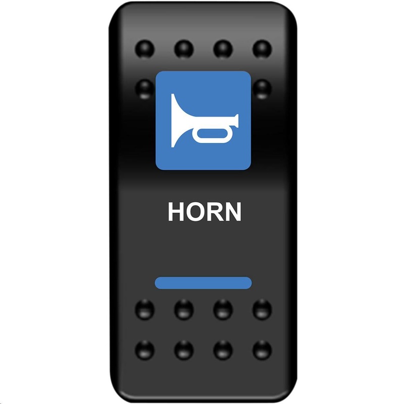 Moose Utility Horn Rocker Switch – Blue 2106-0481