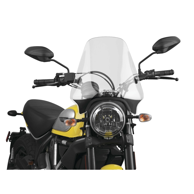National Cycle Street Shield for 7/8-1in. Handlebars – 17in. – Clear N25000