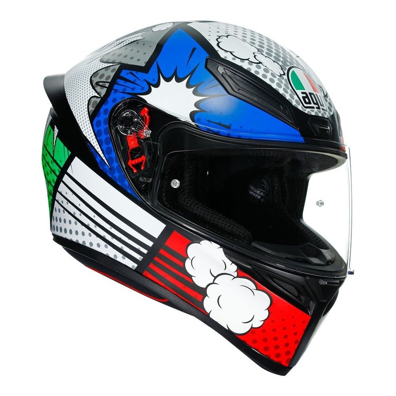 AGV K1 BANG HELMET – MATT ITALY/BLUE S