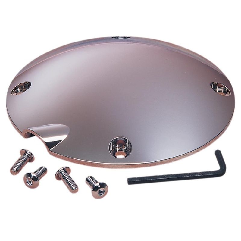 Drag Specialties Derby Cover – Flat Black 33-0016KSB