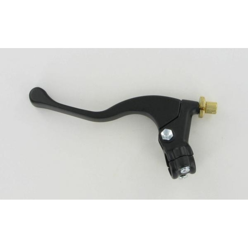 Parts Unlimited Left Hand Shorty Style Power Lever Assembly – Black 43-4104L