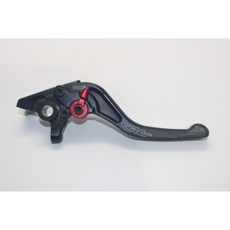 CRG 05-06 Kawasaki ZX6R/RR /04-20 Suzuki GSXR600-1000R/ 06-17 Triumph RC2 Brake Lever- Short Black
