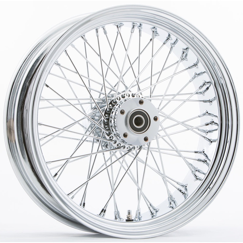 HardDrive 576-04173 Rr 60-Spk Chrome 18×5.5 Wide-Hub 3/4″ Axl 00 Ltr