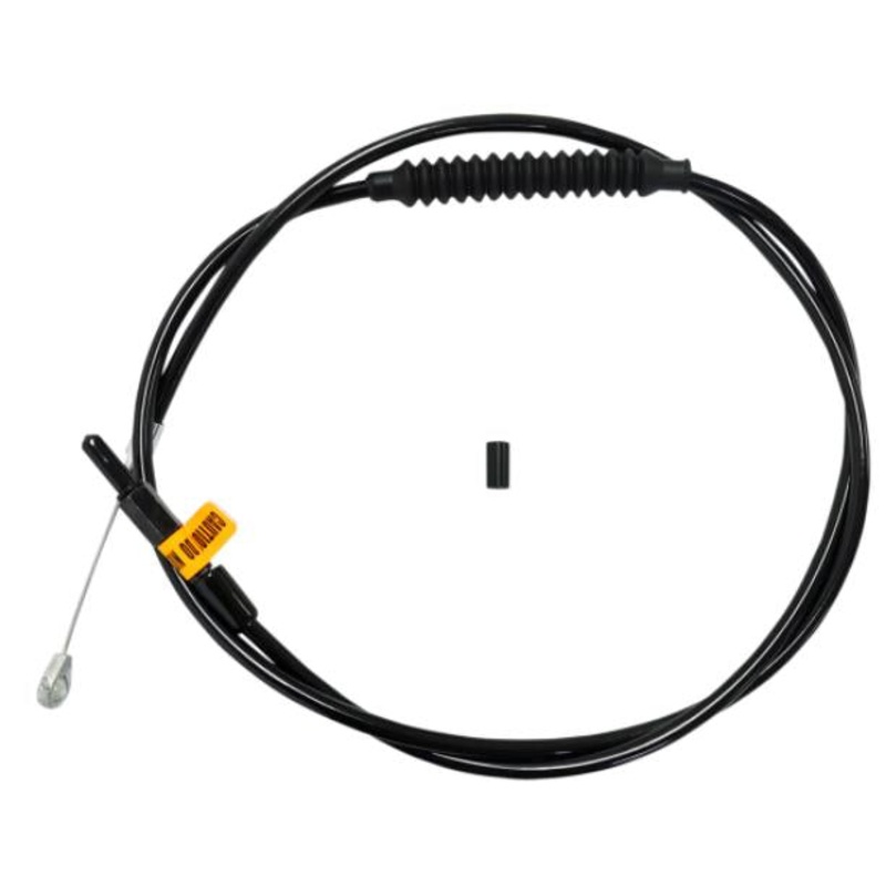 LA Choppers Braided Clutch Cables – 12in.-14in. Ape Hangers – Black LA-8010C13B