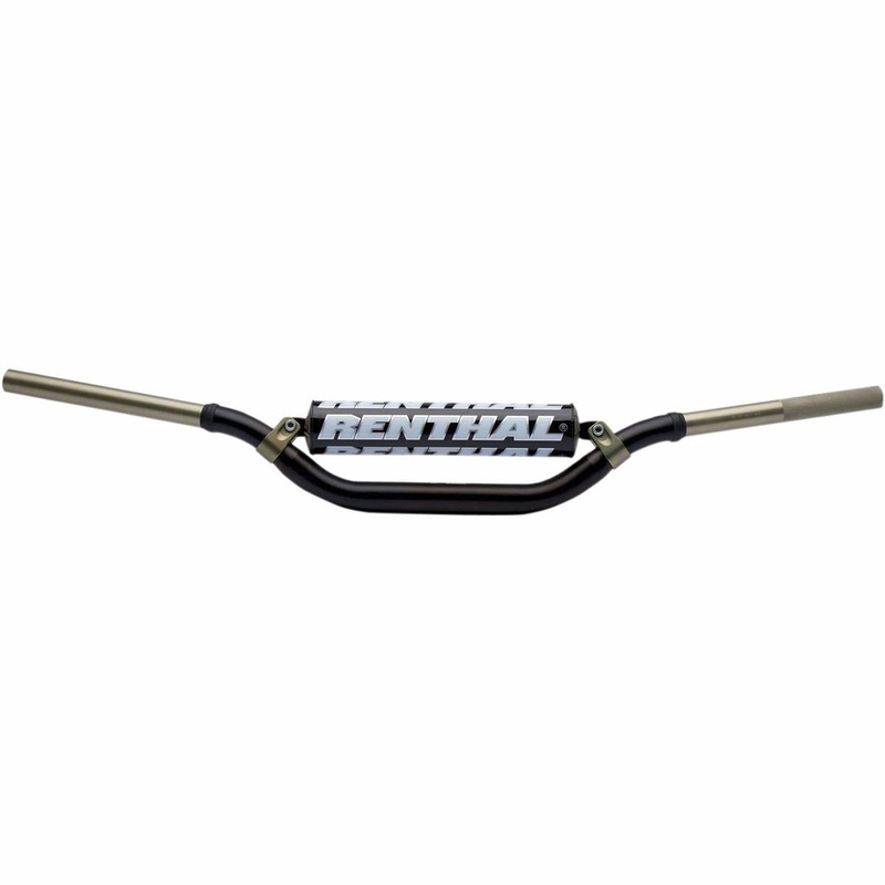 Renthal Twinwall Handlebar – Villopoto/Stewart Bend – Black 99601BK07185