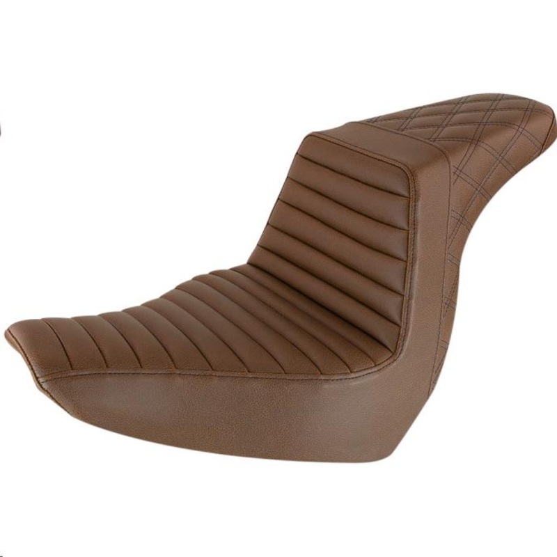 Saddlemen Step-Up Front TR/Rear LS Seat – Brown 818-29-176BR
