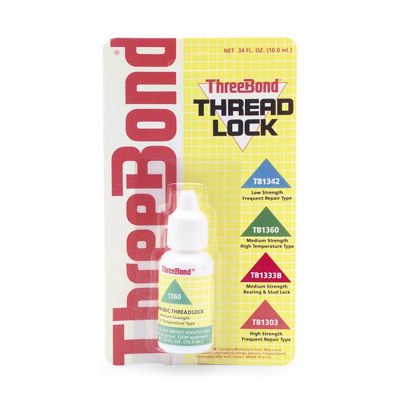 Three Bond Medium Hi Temperature Thread Lock – 50 ml 1360A50C