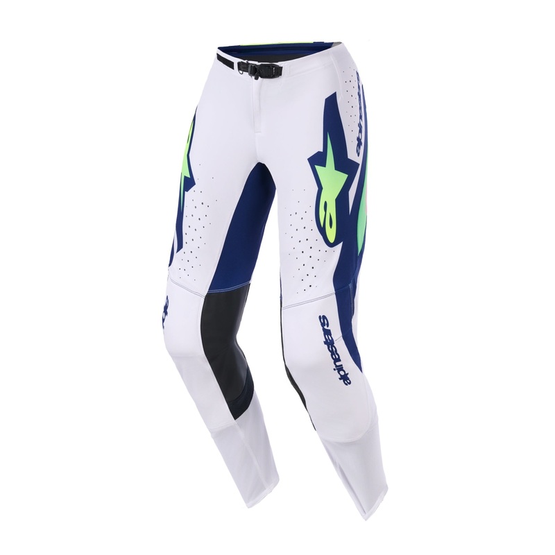 ALPINESTARS 2026 SUPERTECH VISTA PANTS – LIGHT GREY YELLOW FLUO BLUE 28