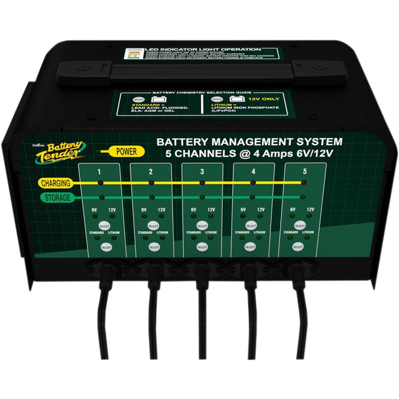 Battery Tender 5-Unit Battery Charger 021-0133-DL-WH