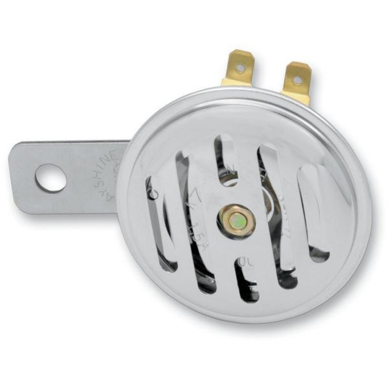 Drag Specialties Chrome Mini Horn – 2 1/2in Slotted E11-6158