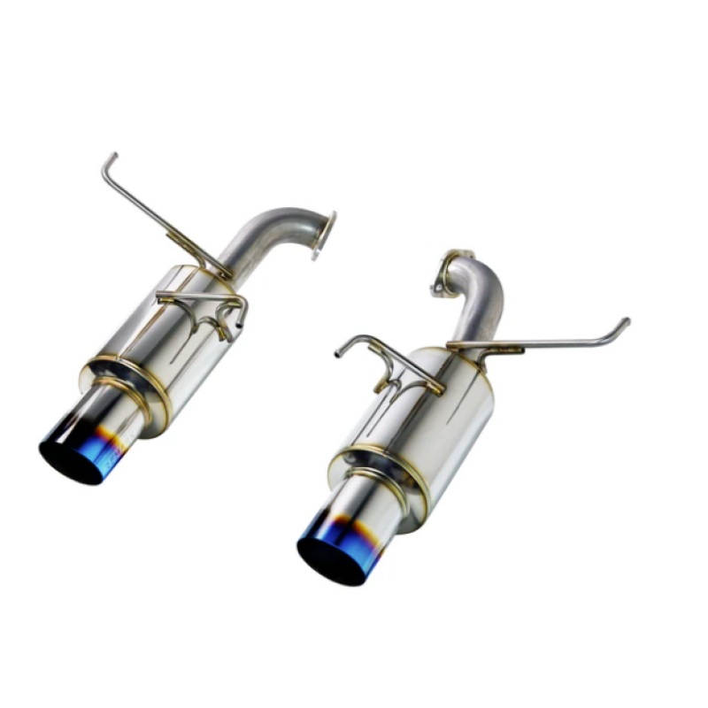 REMARK 2022+ Subaru WRX VB Axleback Exhaust – Dual R1 Spec Burnt Stainless