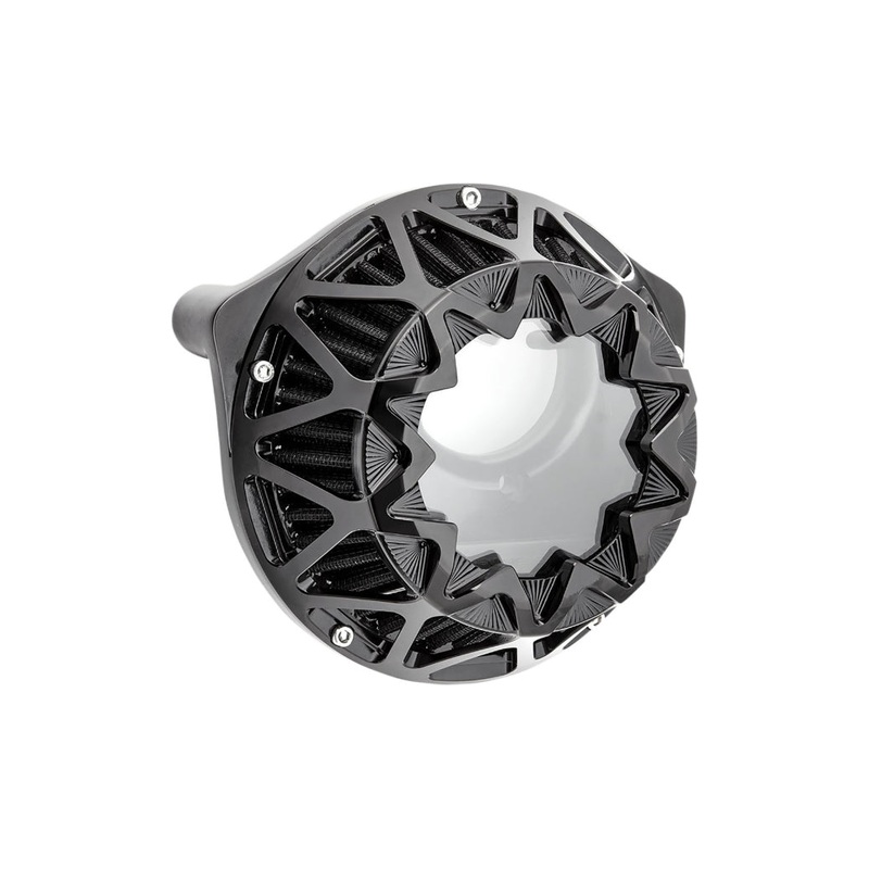 Arlen Ness Crossfire Air Cleaner – Black Anodized 600-042
