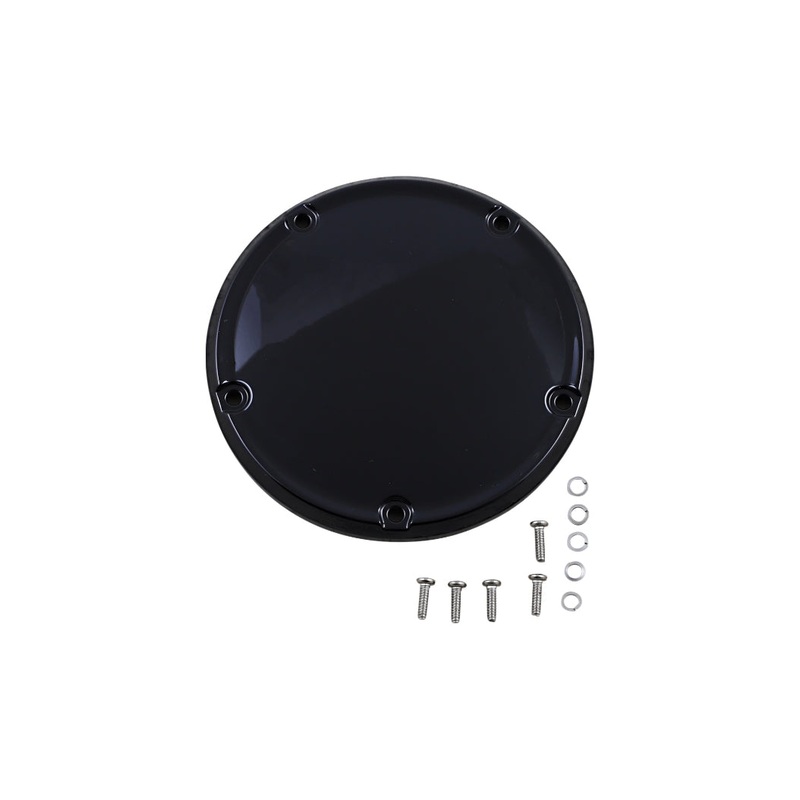 Drag Specialties Derby Cover – Gloss Black 1107-0660