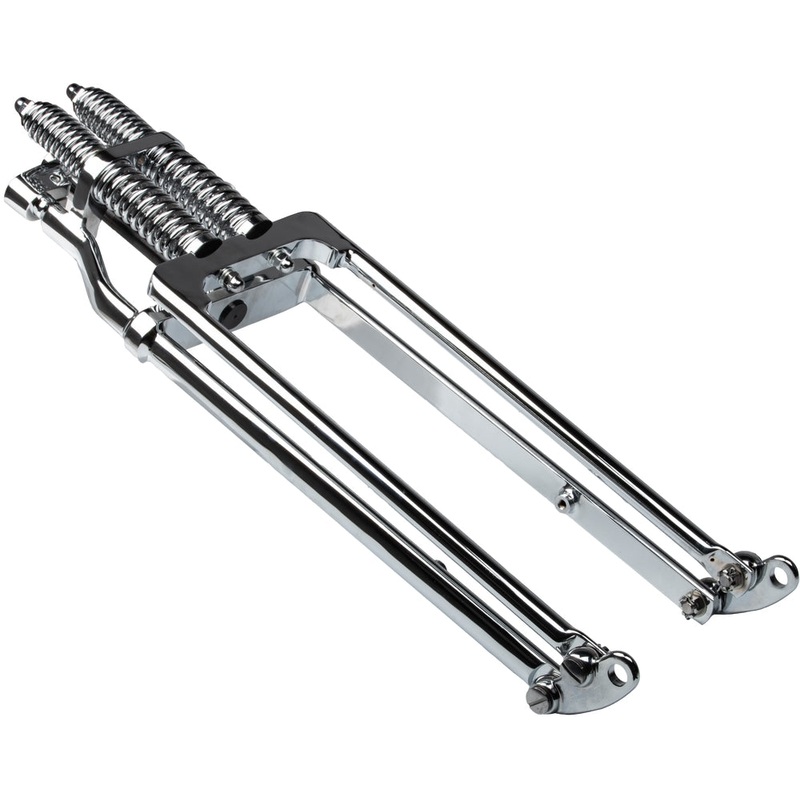 HardDrive Tapered Leg Springer  Forks – Standard Length – Chrome 061-300