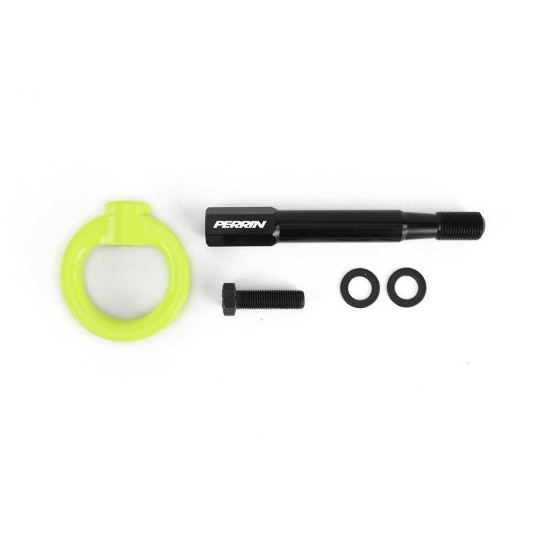 PERRIN 22-25 Subaru WRX / 18-23 Crosstrek Tow Hook Kit (Rear) – Neon Yellow