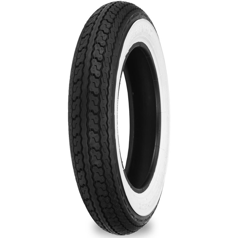 Shinko SR550 Classic Scooter Front/Rear Tire – 3.50-8 WW 87-4250