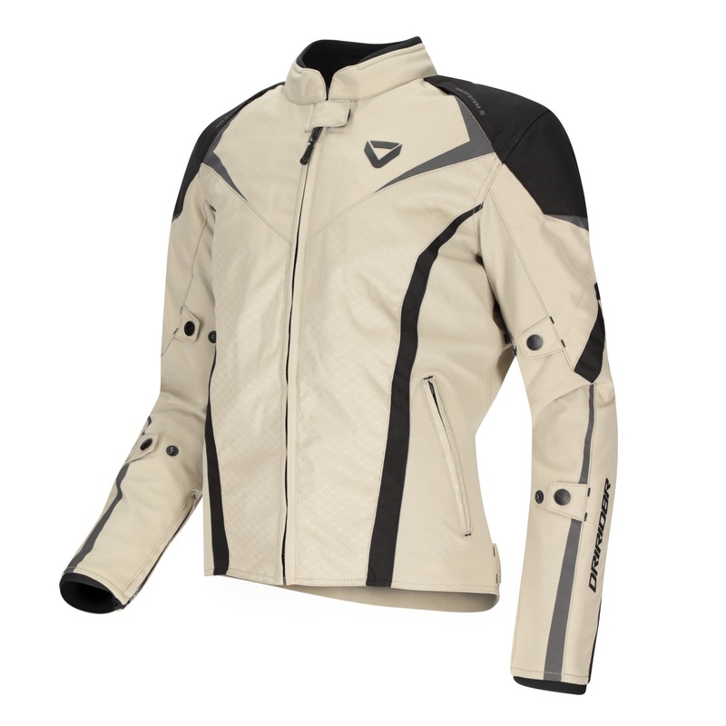 DRIRIDER ORIGIN 2 LADIES JACKET – SAND/BLACK 6