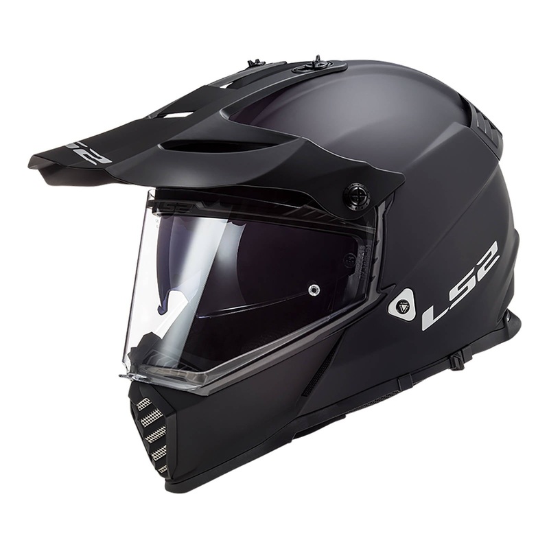 LS2 MX436 Pioneer Evo Helmet – Matte Black S