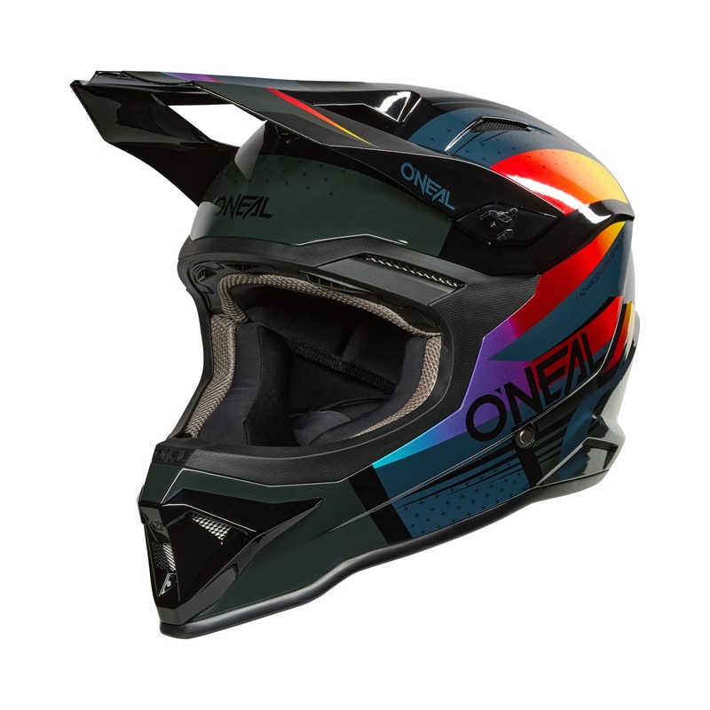 ONEAL 2026 YOUTH 1SRS RC HELMET – BLACK/MULTI M