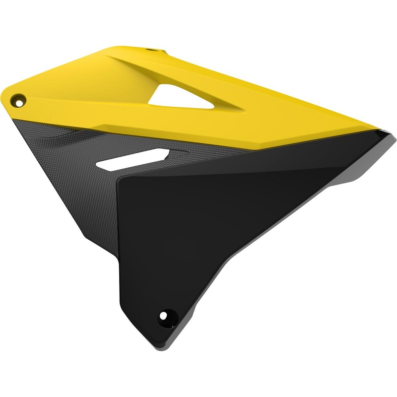 Polisport Radiator Shroud – Yellow/Black 8423700001