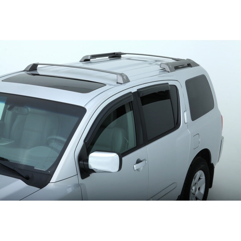 AVS 04-15 Nissan Armada Ventvisor Outside Mount Window Deflectors 4pc – Smoke