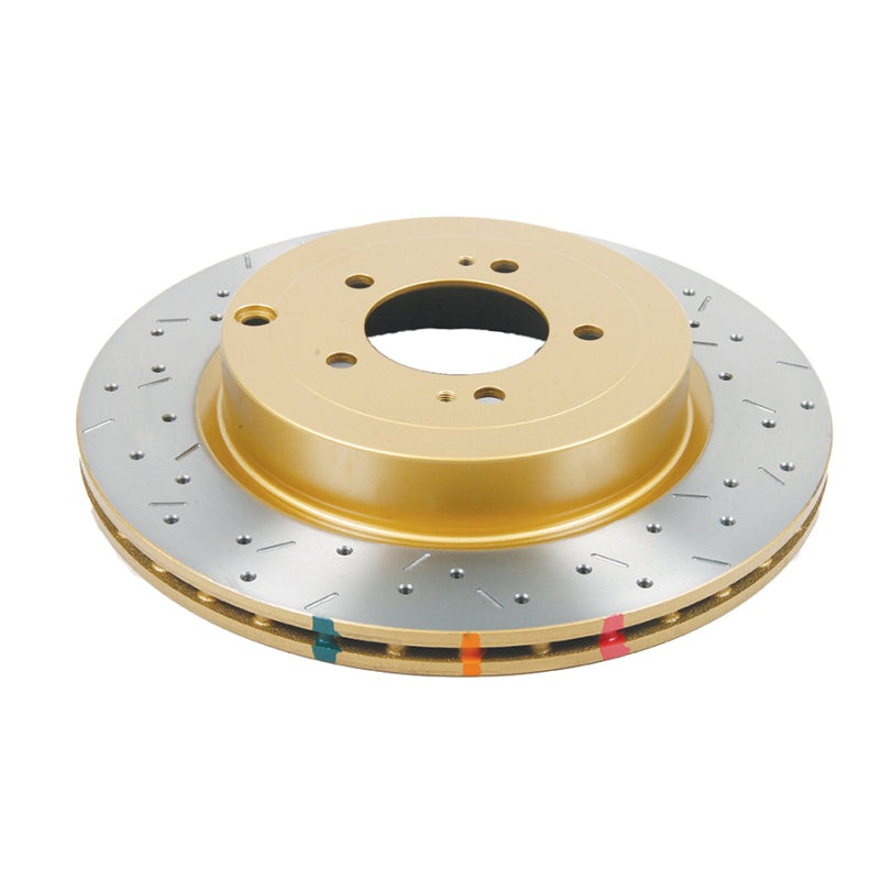 DBA 08+ EVO X Rear Drilled & Slotted 4000 Series Rotor