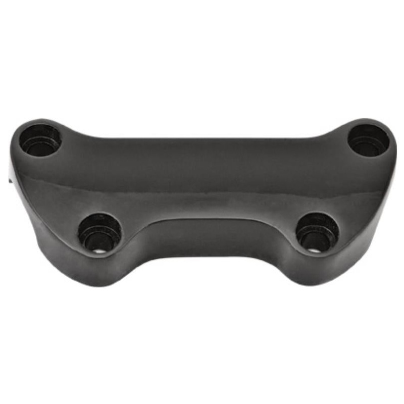 HardDrive Plain Handlebar Clamp without Skirt – Black 03-0107-NUB