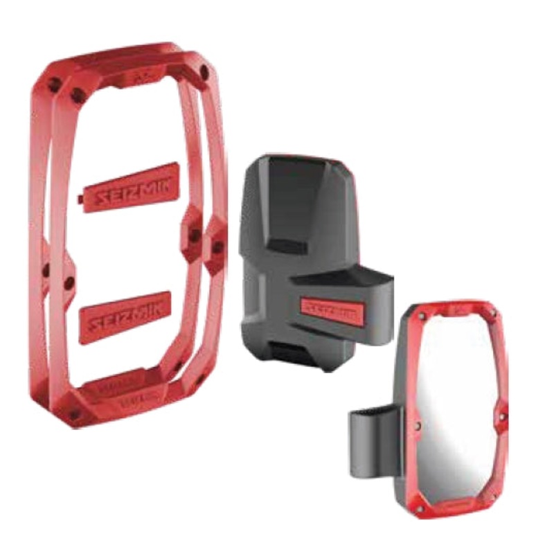 Seizmik Trim Kits for Embark ABS Side View Mirror – Red 19023