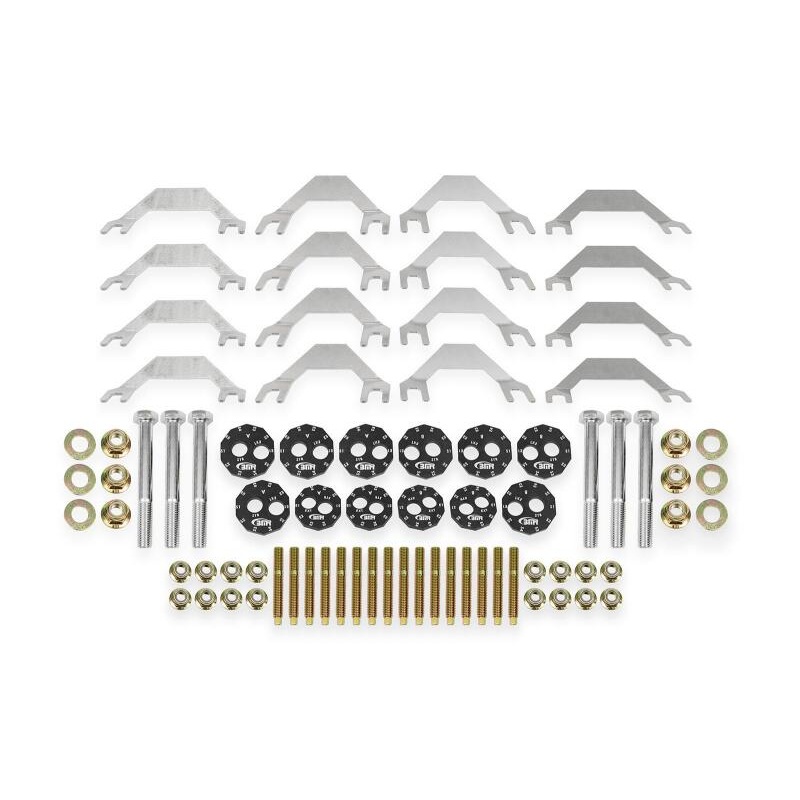 BMR 06-13 Chevrolet Corvette C6 Z06/ 09-13 ZR1 Camber Bolt & Stud Kit – Black Anodized