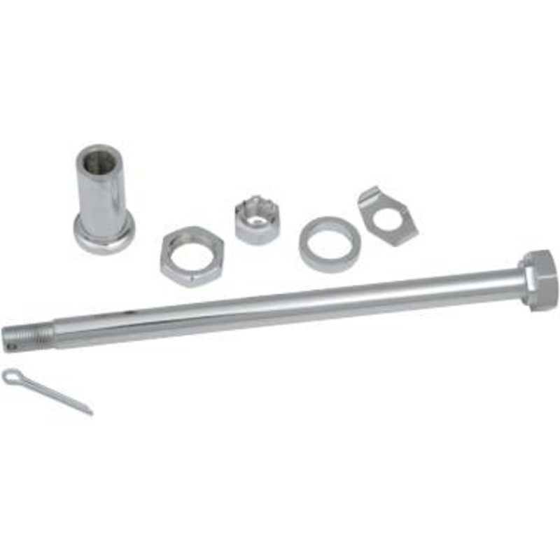 Drag Specialties Chrome Axle Kit – Rear 16-0268-BC