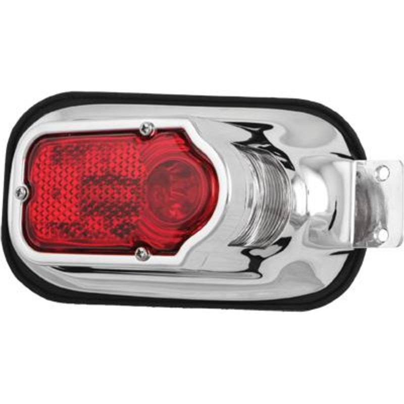 HardDrive Taillight Assembly – Tombstone – Chrome 12-0014