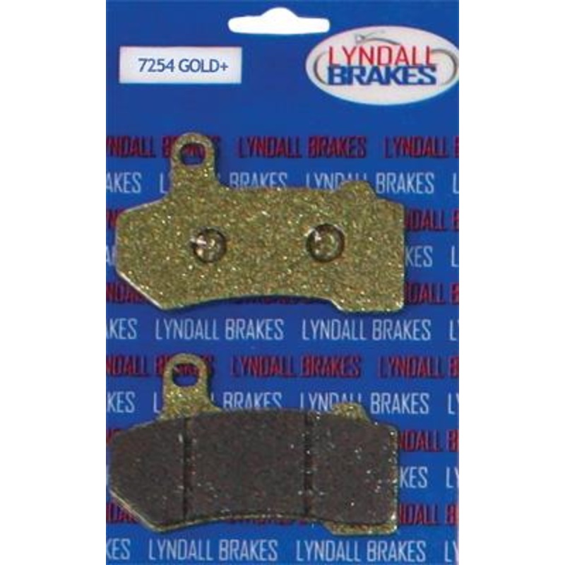 Lyndall Racing Brakes Gold+ Brake Pads 7195 GOLD+